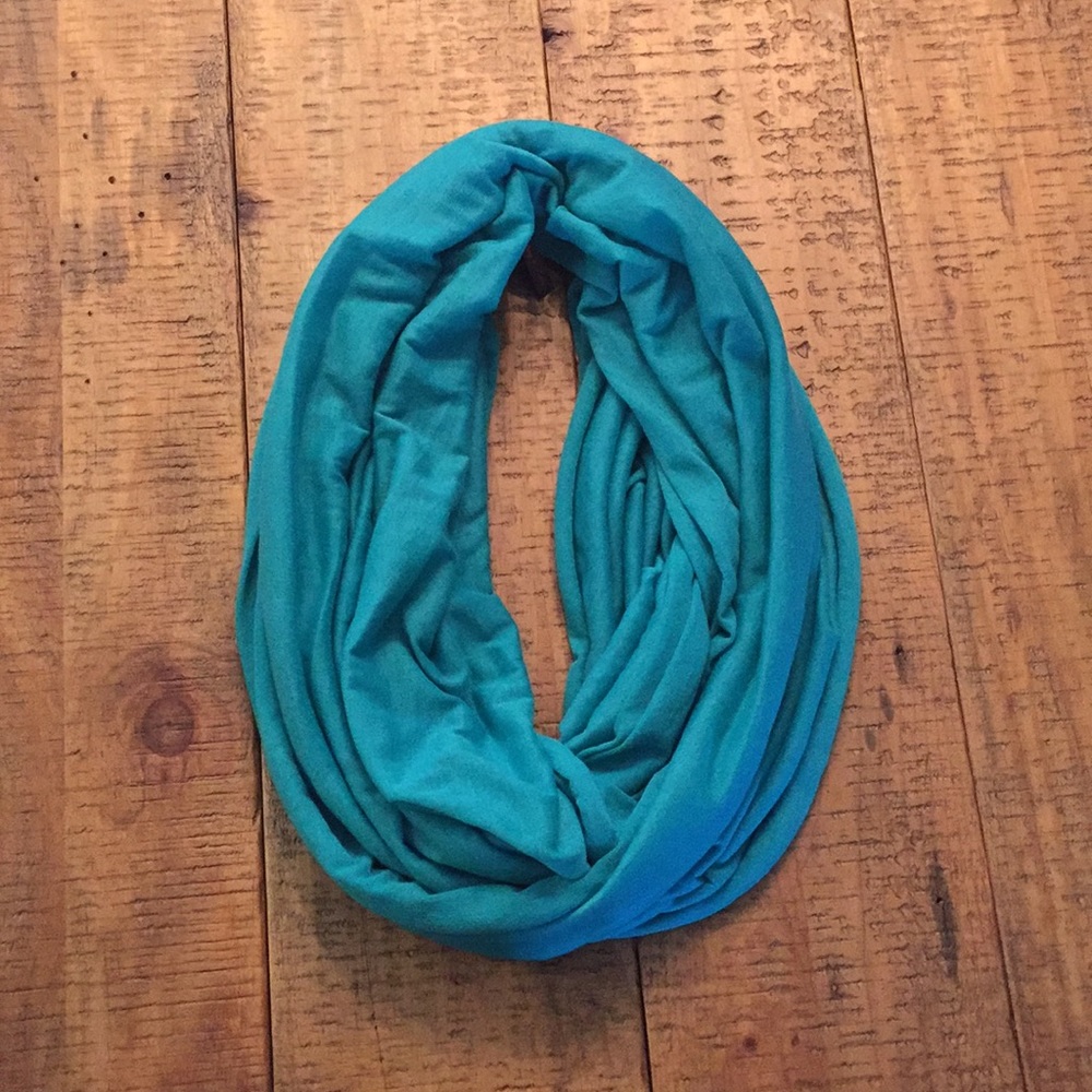 Teal Infinity Scarf
